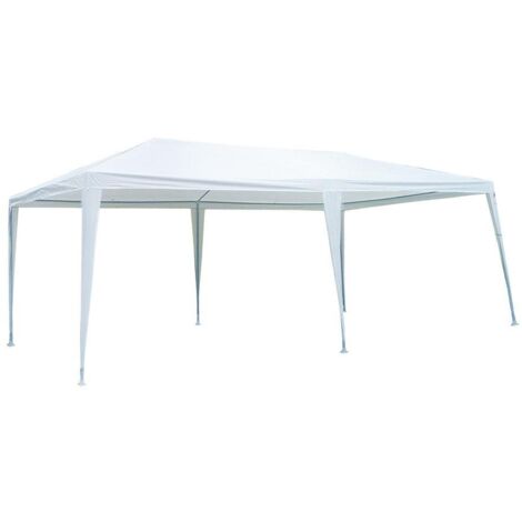 Cenador Aktive 300 x 255 x 600 cm Metal Blanco Plástico