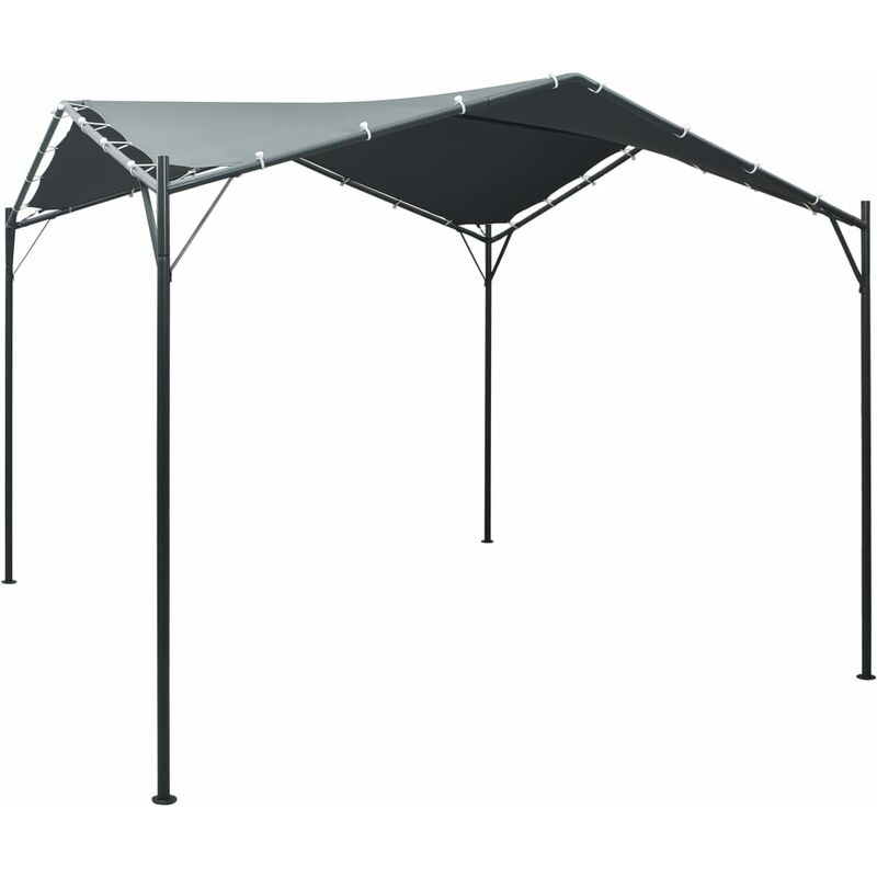 

Cenador carpa de acero gris antracita 3x3 m