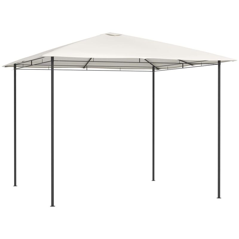 

Cenador color crema 3x3x2,6 m 160 g/m²