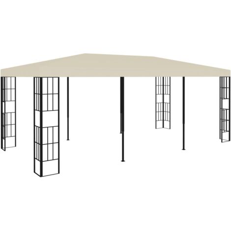 Cenador color crema 3x6 m