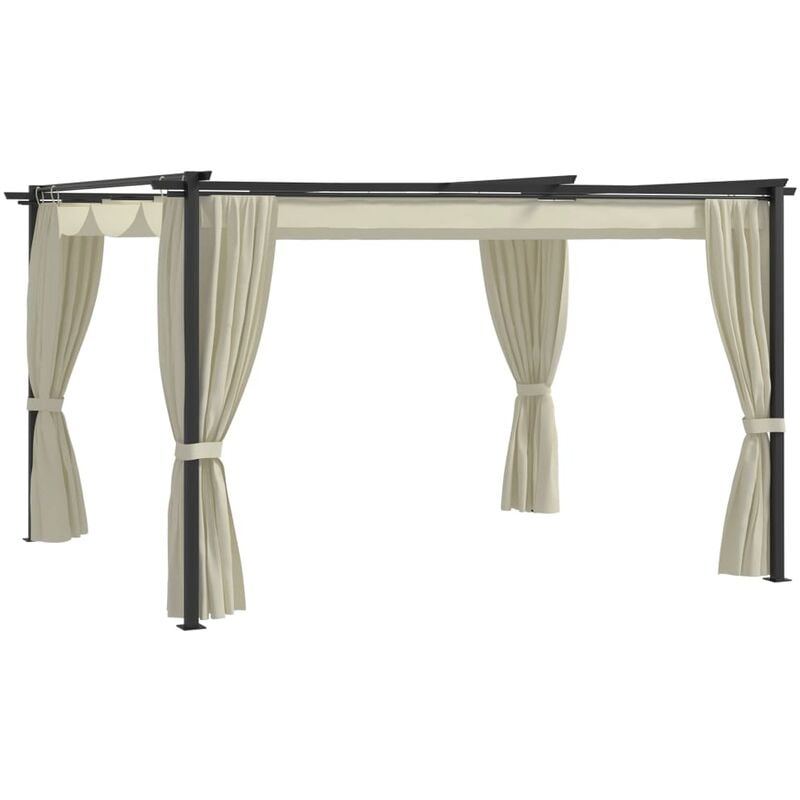 

Cenador color crema 4x3 m