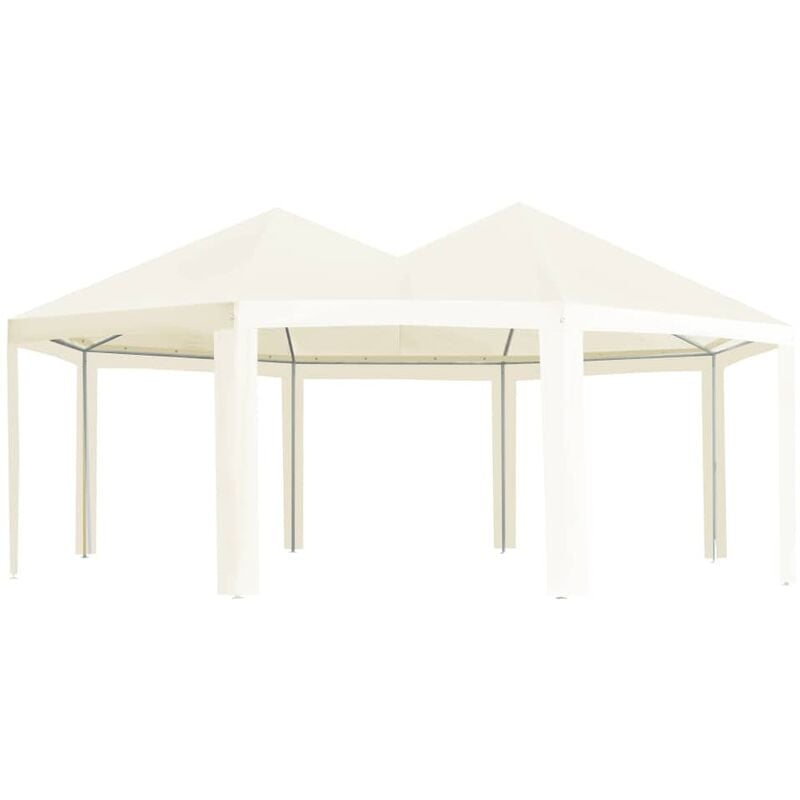 

Happyshopping - Cenador de jardin crema 600x440x330 cm