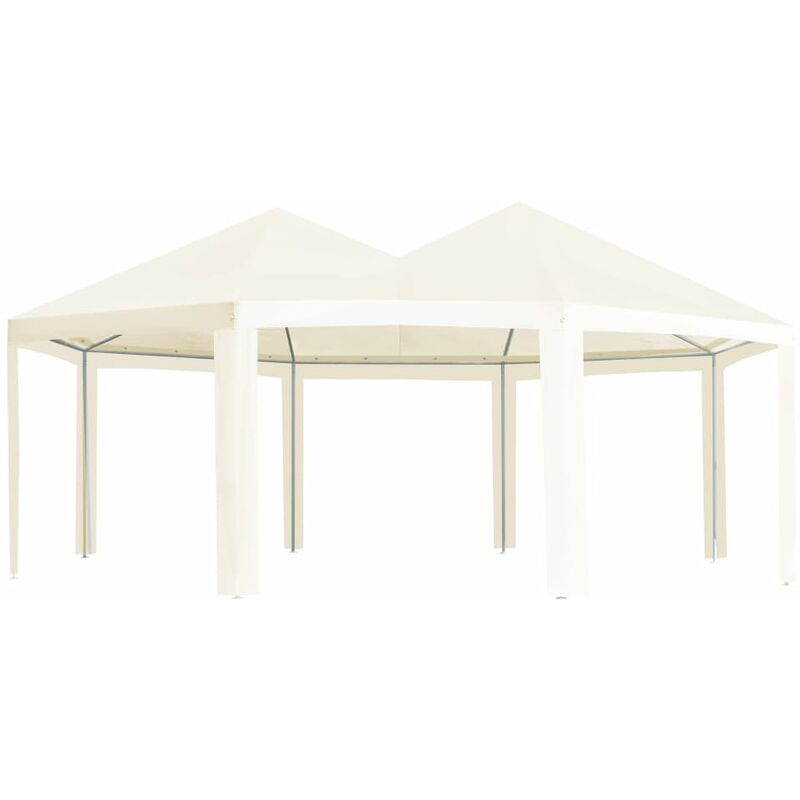 

Cenador de jardín crema 600x440x330 cm