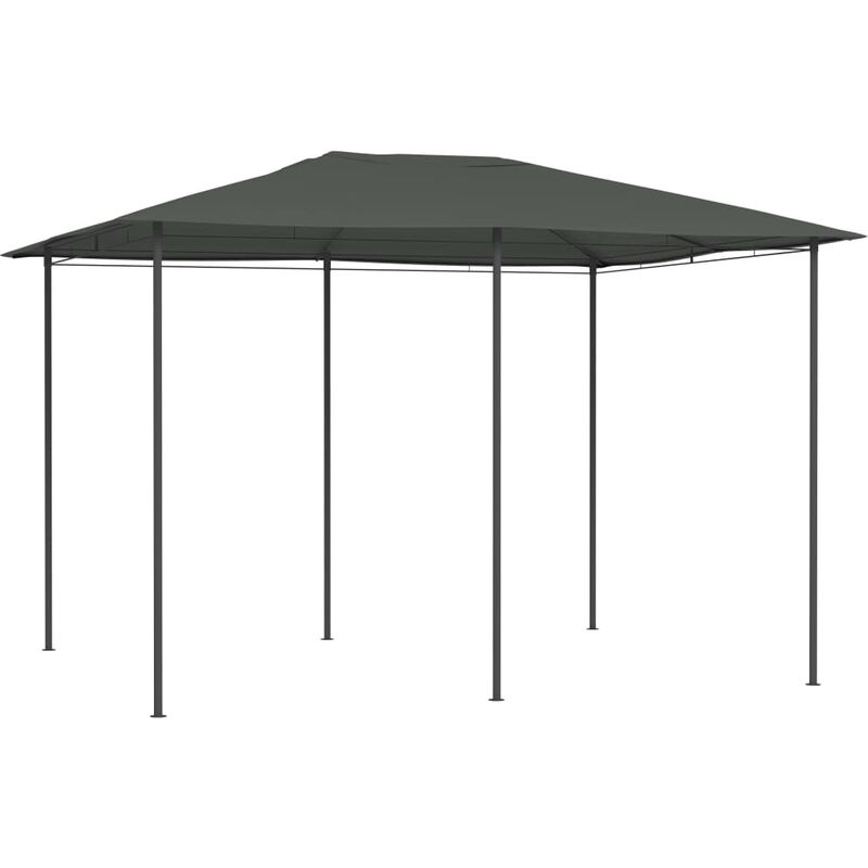 

Cenador gris antracita 3x4x2,6 m 160 g/m²