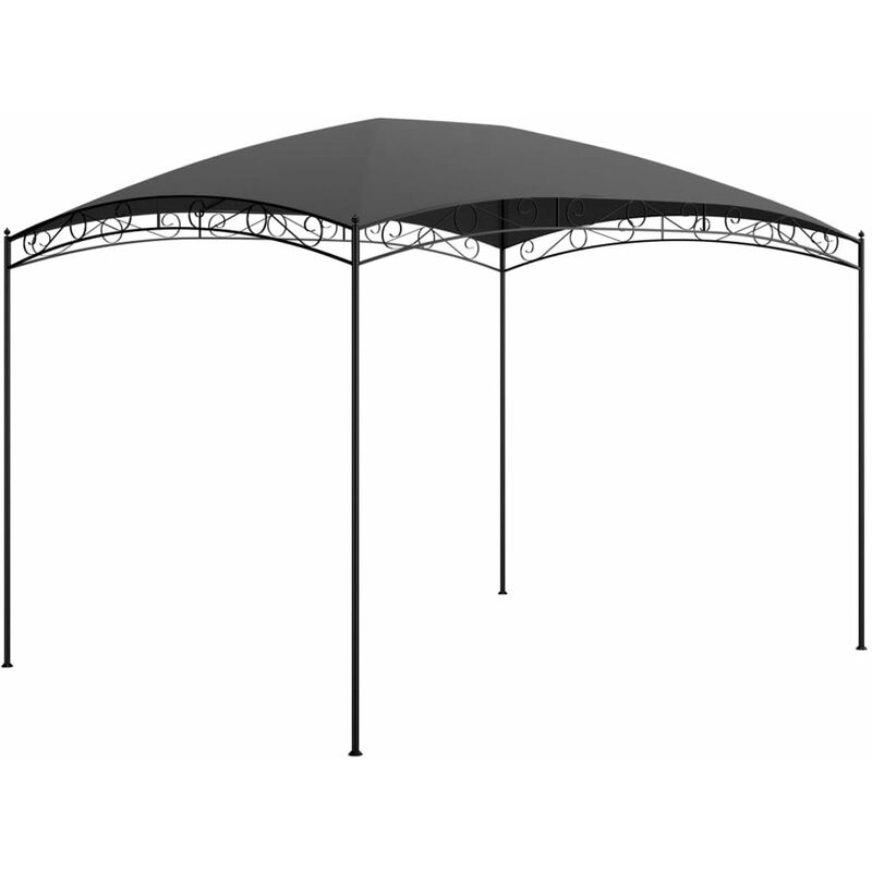 

Cenador gris antracita 3x4x2,65 m 180 g/m2