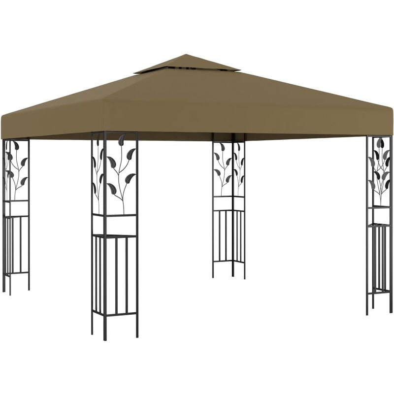 

Cenador gris taupe 3x3 m 180 g/m²