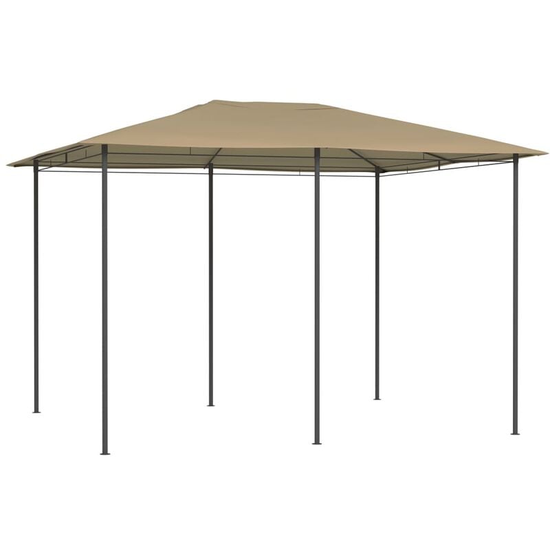 

Cenador gris taupe 3x4x2,6 m 160 g/m²