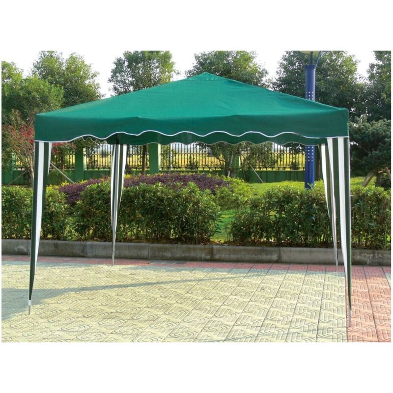 

Cenador jard 3x3 mt met verde/blanco nt71060. - Natuur