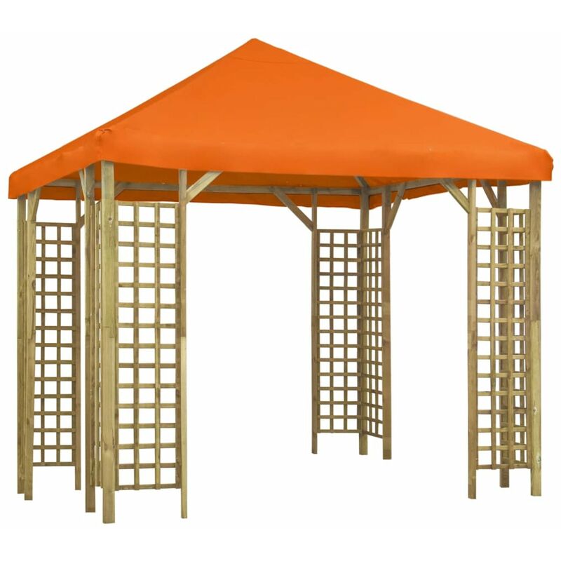 

Happyshopping - Cenador naranja 3x3 m