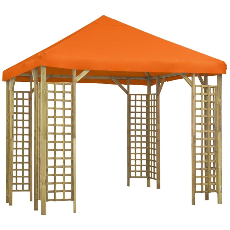 

Cenador naranja 3x3 m - Naranja - Vidaxl