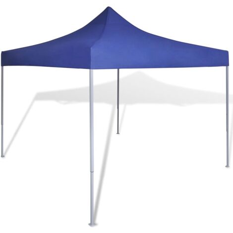 Cenador plegable azul 3x3 m vidaXL