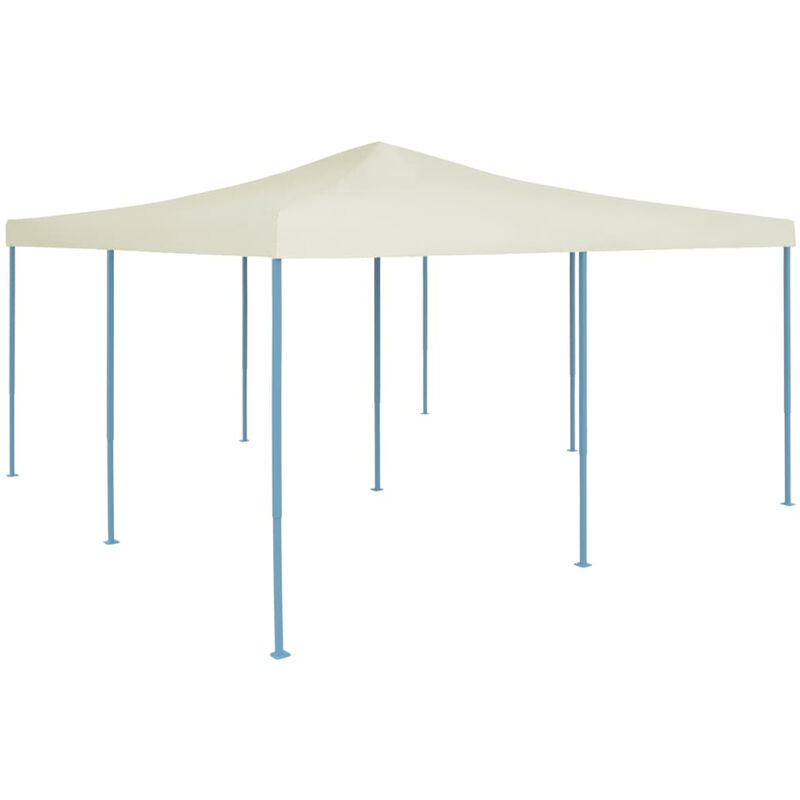 

Happyshopping - Cenador plegable color crema 5x5 m