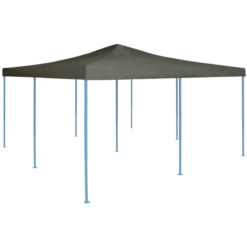 

Happyshopping - Cenador plegable gris antracita 5x5 m