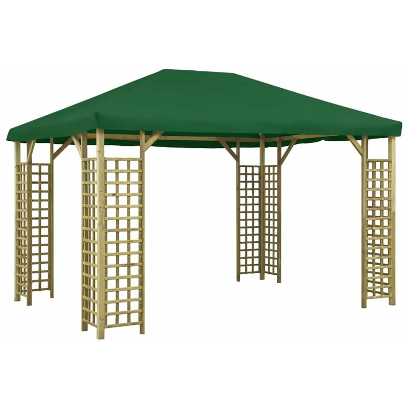 

Happyshopping - Cenador verde 4x3 m