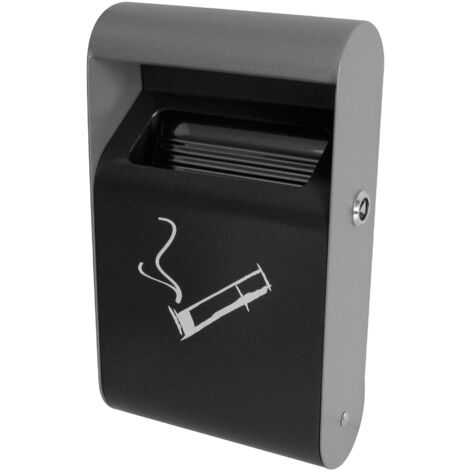 Cendrier - Mural - 3L - Gris et Noir