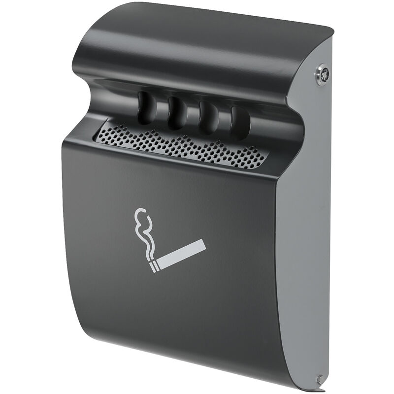 Frankel kaiserkraft, Cendrier mural design, 3 l, tôle d'acier