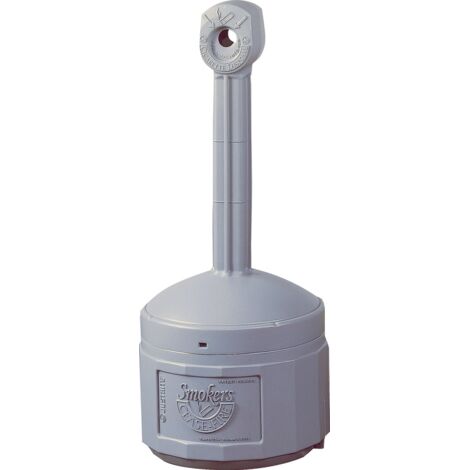 Cendrier sur pied D419xH978mm gris polyéthylène standard JUSTRITE