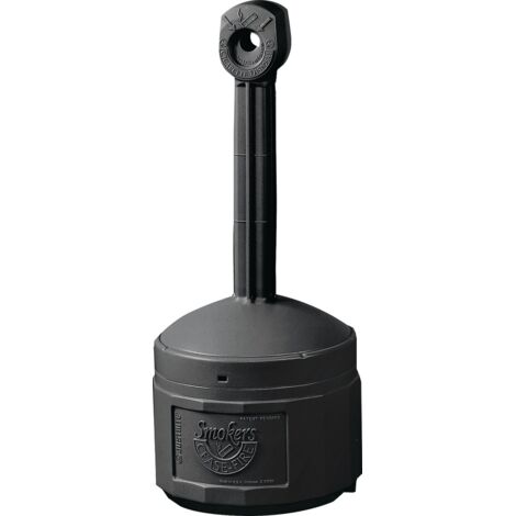 Cendrier sur pied D419xH978mm noir polyéthylène standard JUSTRITE