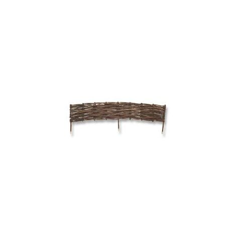 Cenefa decorativa de mimbre WILBORDER Nortene
