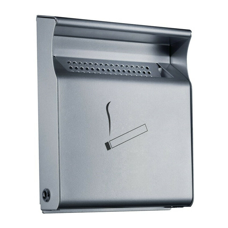 

Cenicero de pared B232xD62xH285mm plata - Wesco