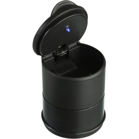 Cenicero para coche, bote de basura automático, accesorio para coche, portátil, bote de basura pequeño, caja de almacenamiento, mini bote de basura