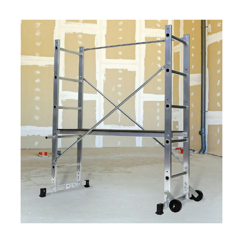 Centaure - Echafaudage aluminium hauteur de travail de 3m - B3