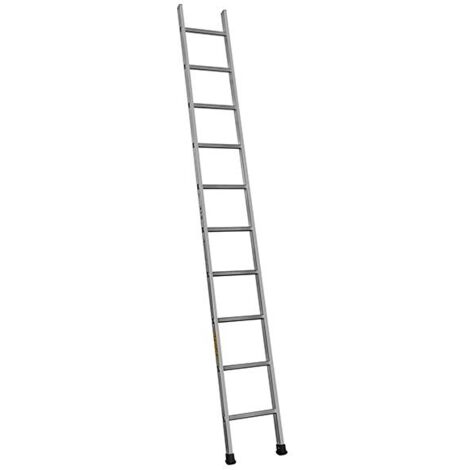 Centaure – Échelle simple 2,95 m en aluminium – 10 barreaux – Charge maximale 150 kg – Largeur barreaux 28 x 25,5 mm – Conforme norme EN 131