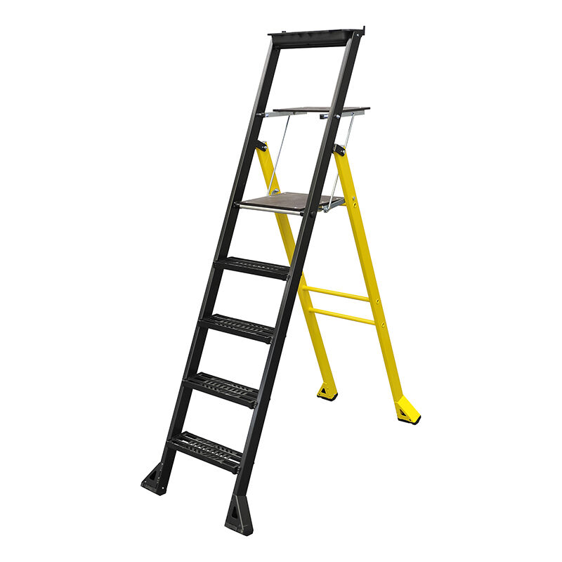 Centaure - Escabeau aluminium à marches caillebotis mister t 6 marches