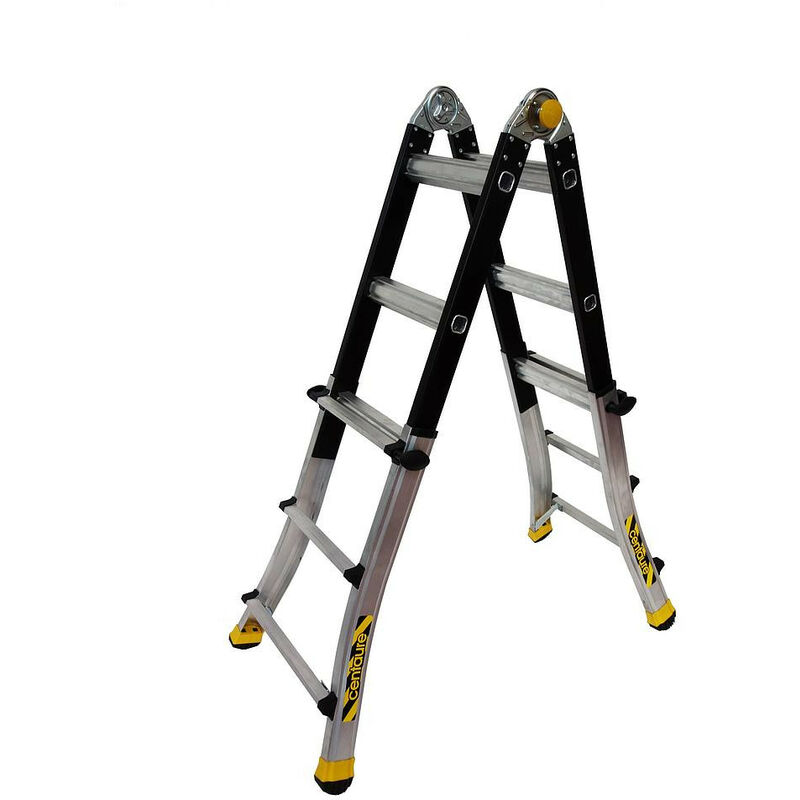 

Centaure - Escalera telescópica plegable 4x4 barras de altura 4,10 m - TT4