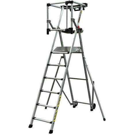 CENTAURE Plate-forme individuelle roulante 6 marches à hauteur fixe - sans stabilisateur - MASTERGUARD