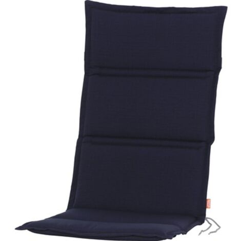 CENTAURI Sesselauflage dunkelblau 120x48x3cm Sitzkissen Stuhlkissen Sitzauflage