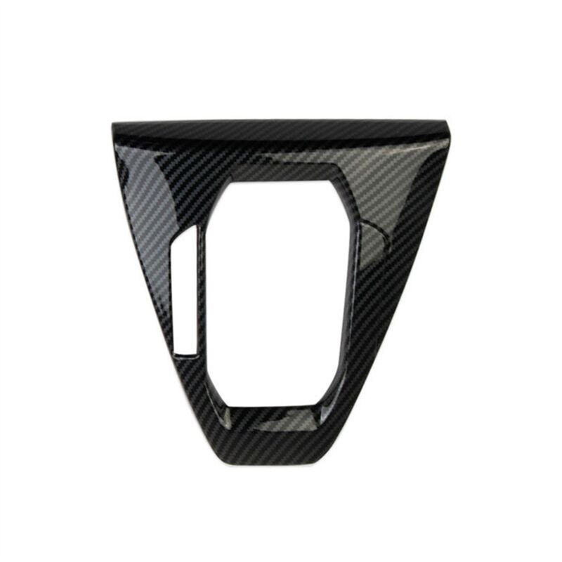 Image of Center Console Gear Shift Panel Cover Trim für 2024 Innenzubehör Carbon Fiber-AT
