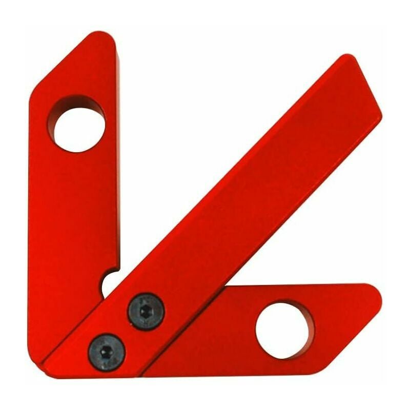 Hoopzi - Center Pointer, Woodworking Center, Square Center Layout, 45/90 Degree, Right Angle Line Gauge, Carpenter Ruler, Woodworking Measuring Tool