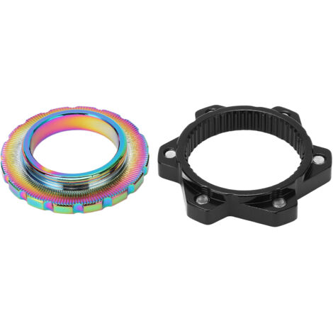 Centerlock-auf-6-Loch-Adapter aus Aluminiumlegierung für Steckachsnaben – Mehrfarbig