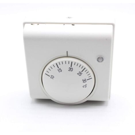 Central Air Conditioner Thermostat, Electric Gas Temperature Control Valve, Underfloor Heating Temperature Controller, with Indicator Light