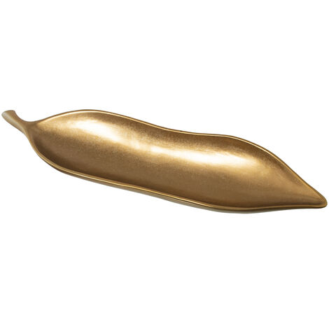 Central Ceramic Leaf 60 cm oder 60x16x6cmpour alle Stile, um zu Hause eine Note zu verleihen