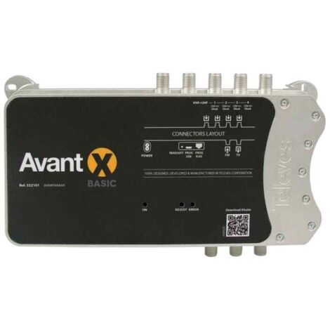 Central TV Programable FM/4xVHF/UHF 32 FILTROS AVANT X BASIC