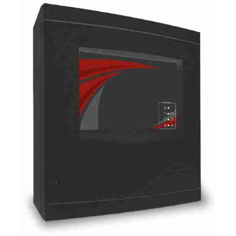Centrale analogico-indirizzata senza display espandibile da 1 a 4 loop integrabile in un network di centrali e pannelli ripetitori