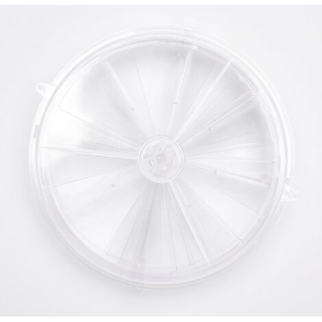 CENTRALE BRICO Aérateur sur vitre abs naturel Diam.16.5 cm