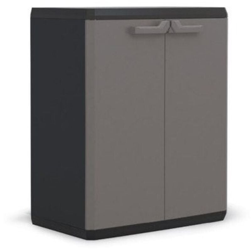 Centrale Brico - Armoire plastique 1 étagère, l.68 x H.83 x P.39 cm
