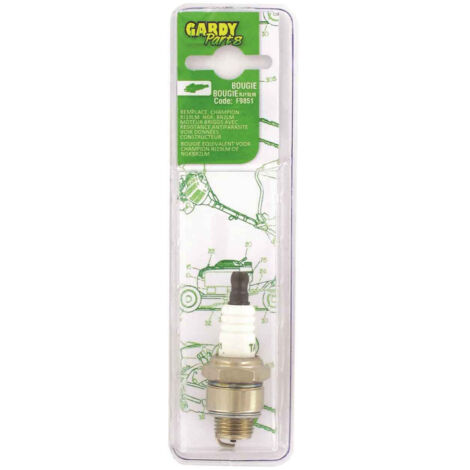 CENTRALE BRICO Bougie d'allumage adaptable sous coque remplace Champion: RJ19LM NGK: BR2LM