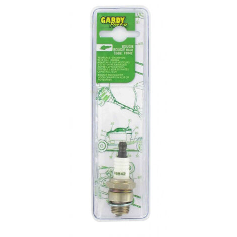 CENTRALE BRICO Bougie d'allumage adaptable sous coque remplace RCJ8 - CAR8E, NGK: BMR6A