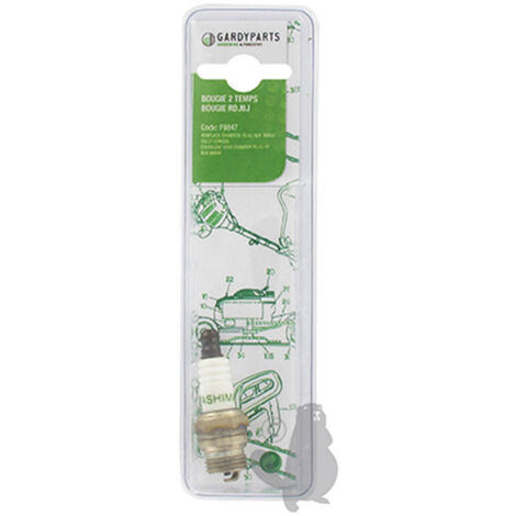 CENTRALE BRICO Bougie d'allumage adaptable sous coque remplace RDJ8J - CNR8E, NGK: BMR6F