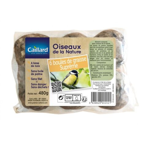 Alice'S Garden - Lot de 2,7 Kg de boules de graisse pour oiseaux +