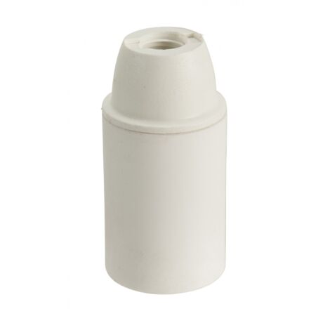 CENTRALE BRICO Douille électrique e14 à vis thermoplastique blanc