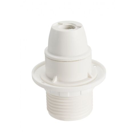 CENTRALE BRICO Douille électrique e14 à vis thermoplastique blanc