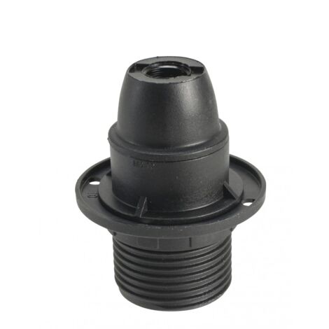 CENTRALE BRICO Douille électrique e14 à vis thermoplastique noir
