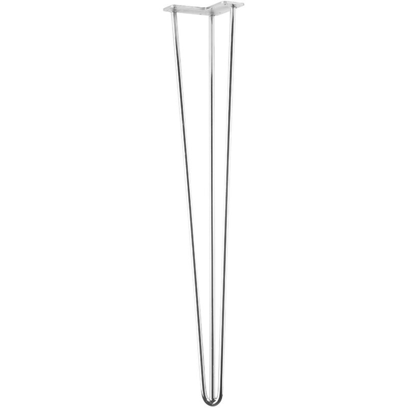 Centrale Brico - Fil de pied de table 710 mm, chromé