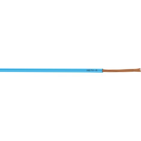 CENTRALE BRICO Fil électrique 2.5 mm² h07vu, en couronne de 5M bleu