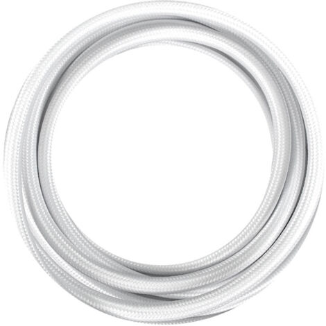 CENTRALE BRICO Fil tissu TIBELEC, tissu, blanc